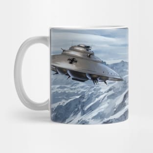 Hidden ufo in the mountain nord Mug